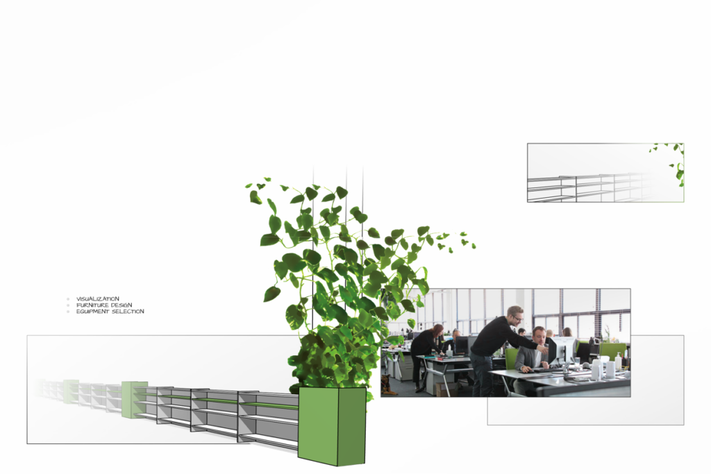 Interieur Möbel Büro